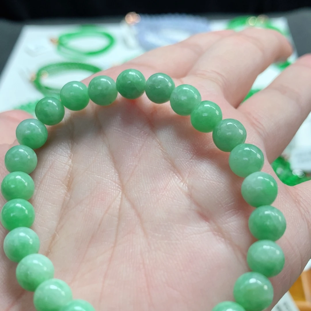 翡翠未镶嵌手链翡翠