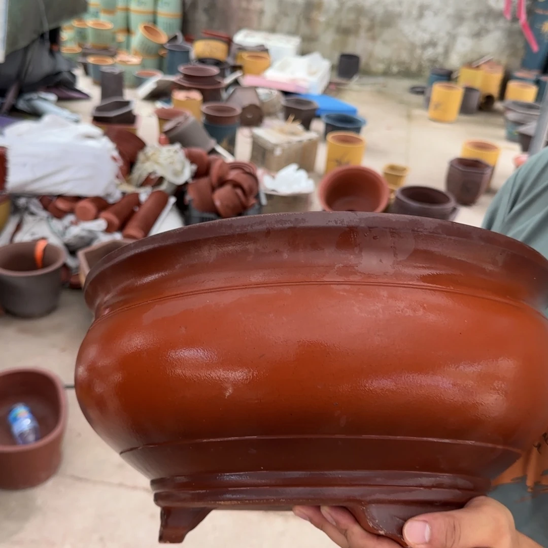 紫砂花盆口径30.15口径