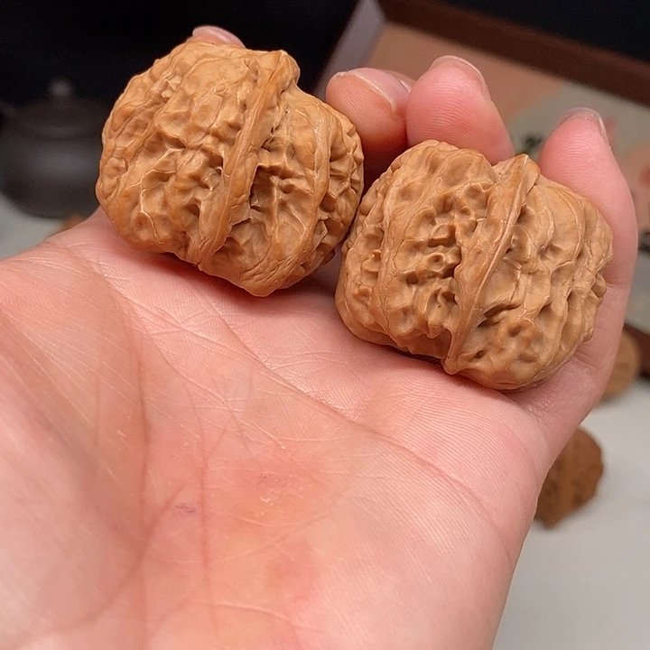 文玩核桃把件平谷方块