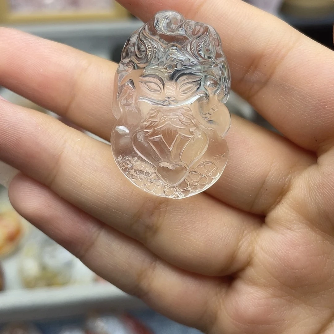 颈饰未镶嵌水晶天然
