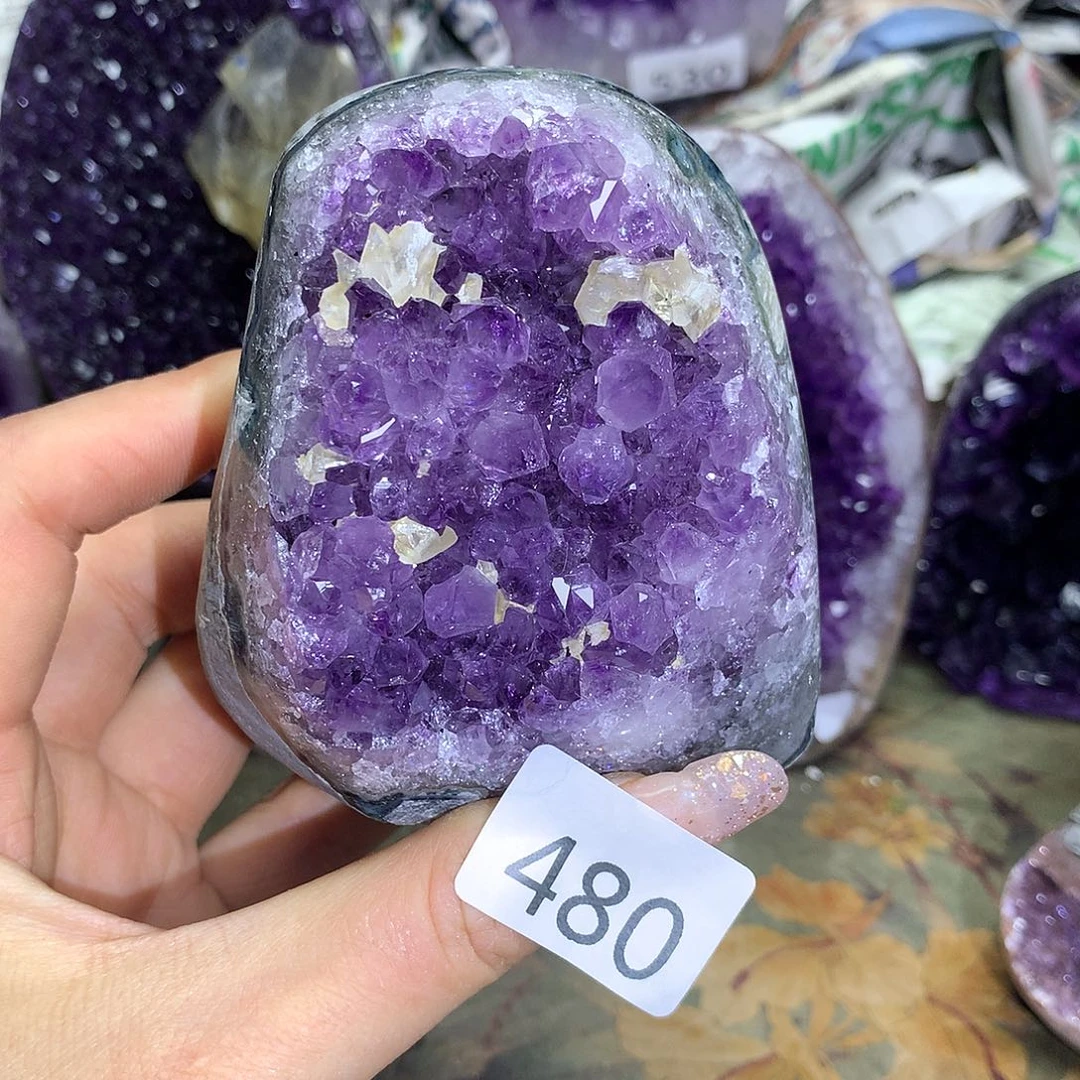 紫晶大型摆件（非配饰）未镶嵌