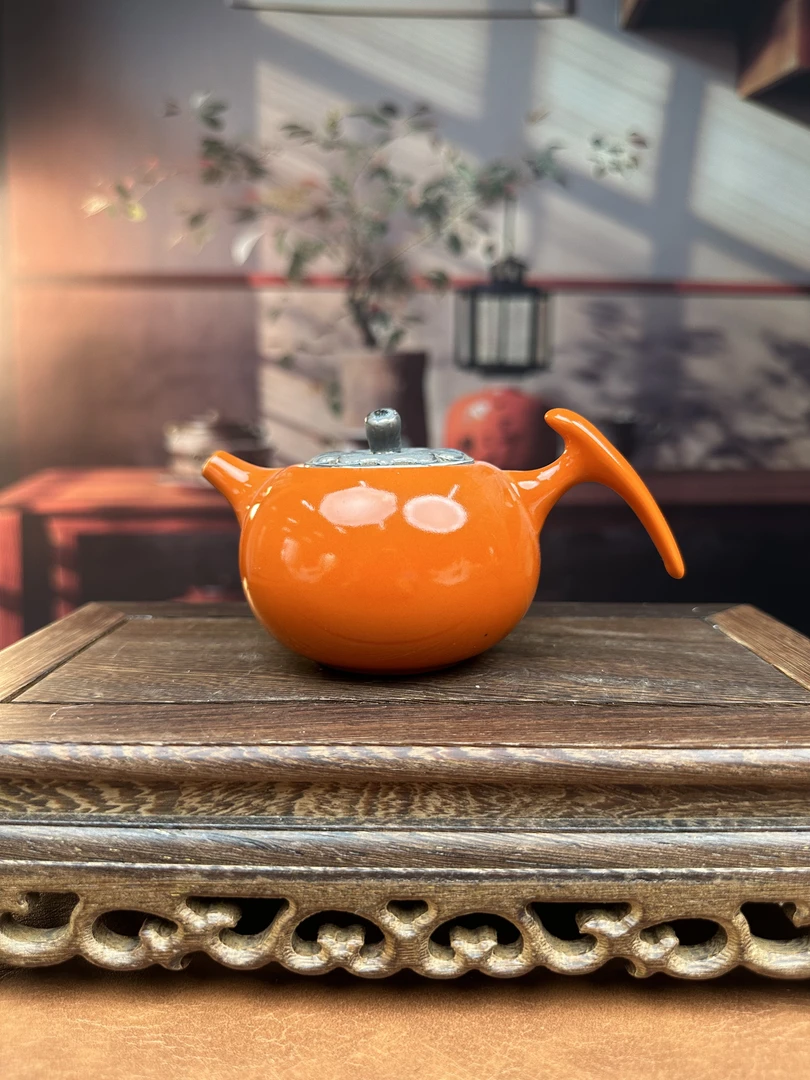 柿子泡茶壶-G1433