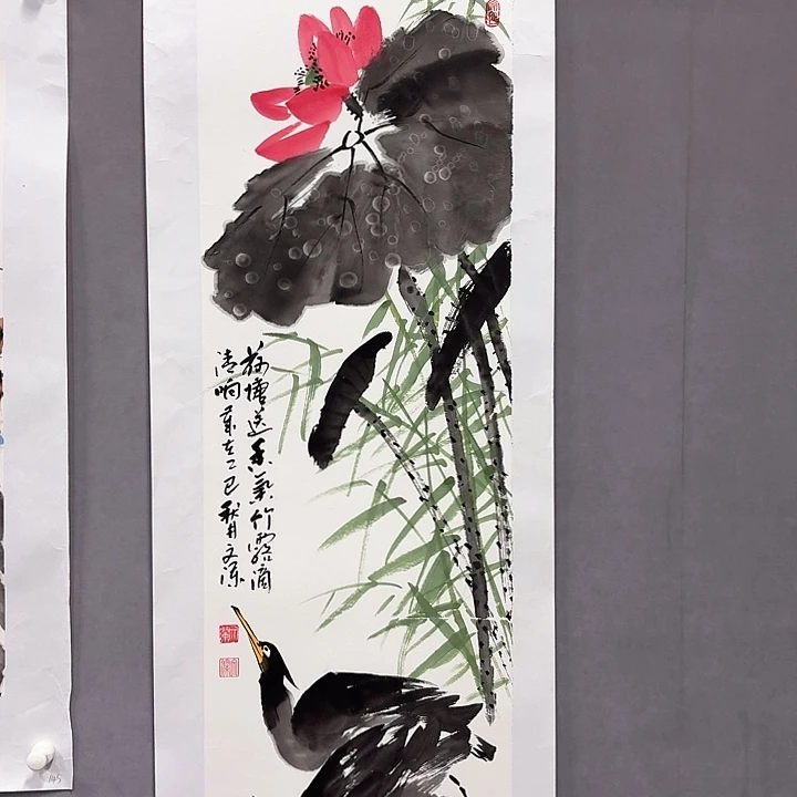 国画亲笔手绘放心去藏