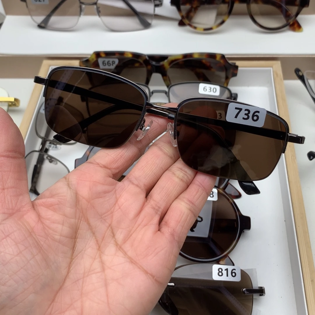 分体款半框眼镜736