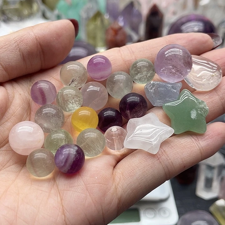 未镶嵌珠宝半成品水晶23水晶球（福利包）