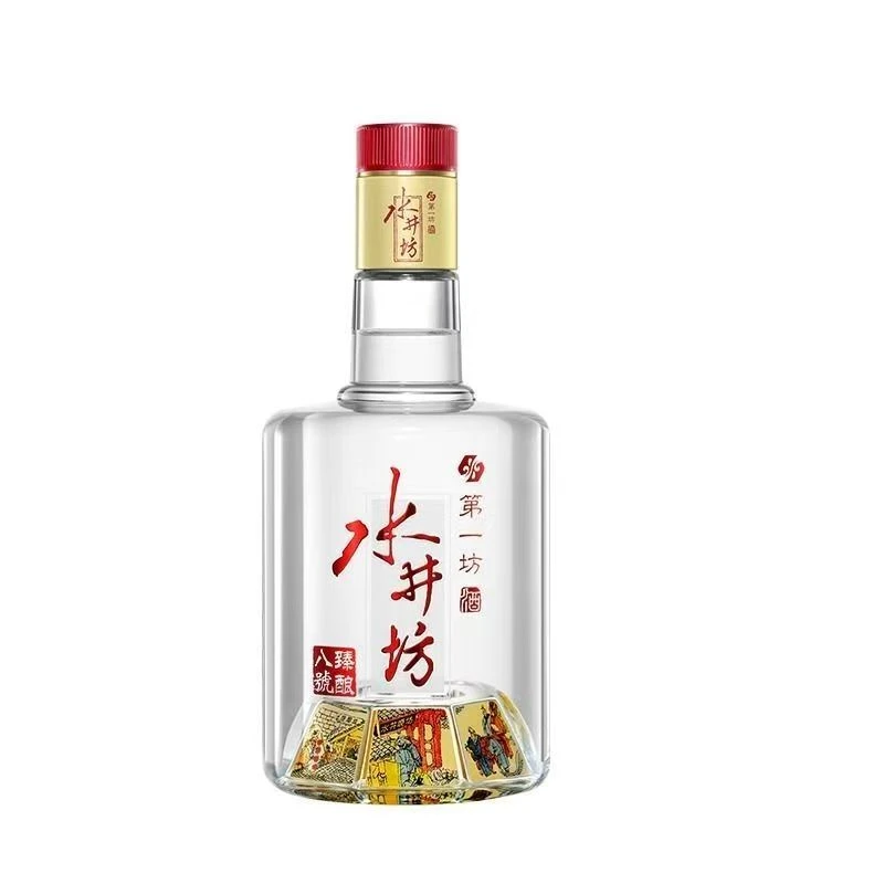 水井坊臻酿八号品鉴裸瓶 浓香型白酒 L 52度375ml