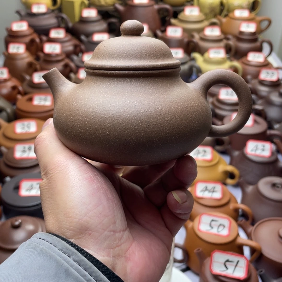 茶壶紫砂宜兴紫砂半手工