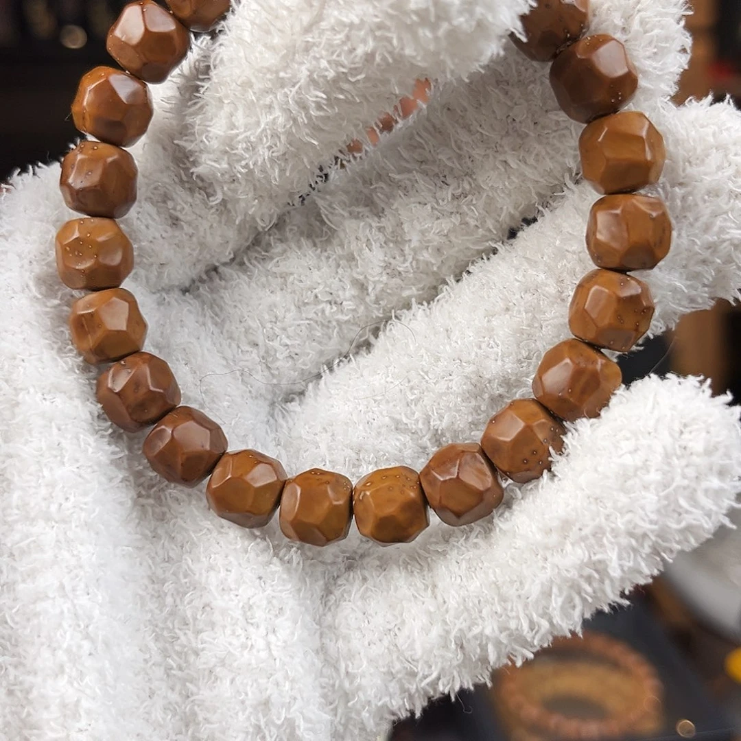 紫金鼠手串紫金鼠实心9.5纯手工无相方糖