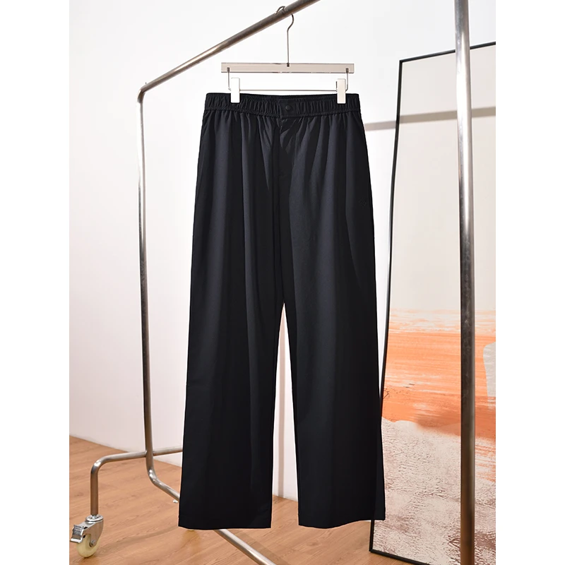 早秋新品 男士轻户外松紧腰直筒休闲裤