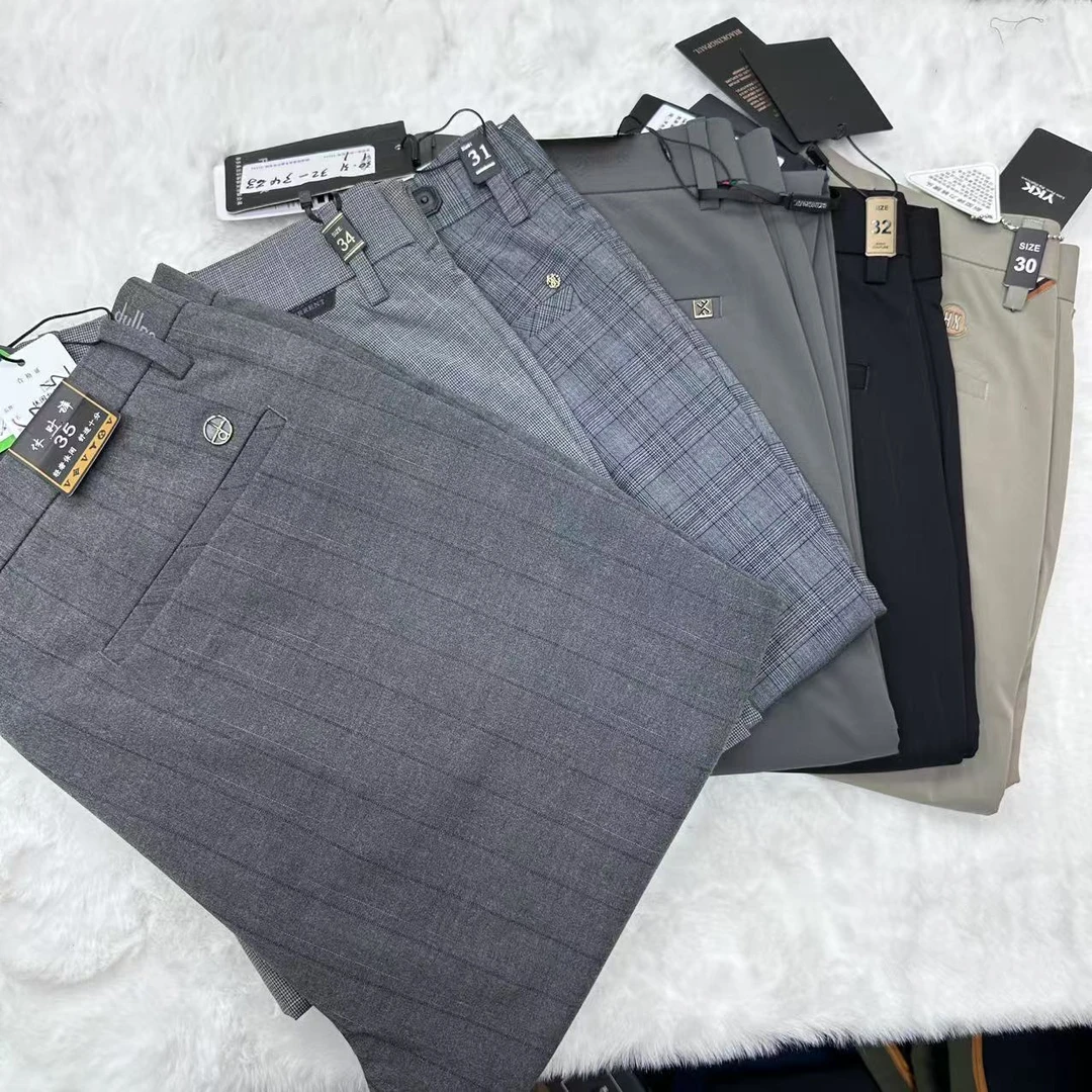 九分高端商务休闲裤夏款男士清仓