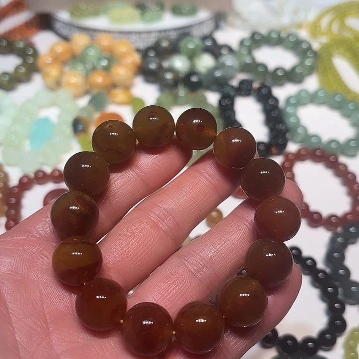 蛇纹石玉未镶嵌手串