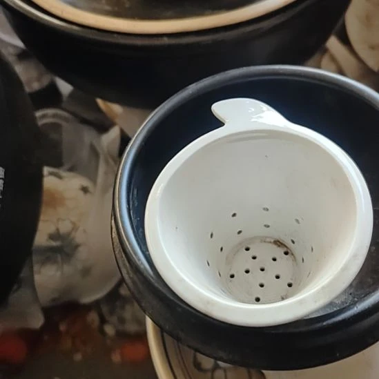 瓷茶漏，国营四厂库存，