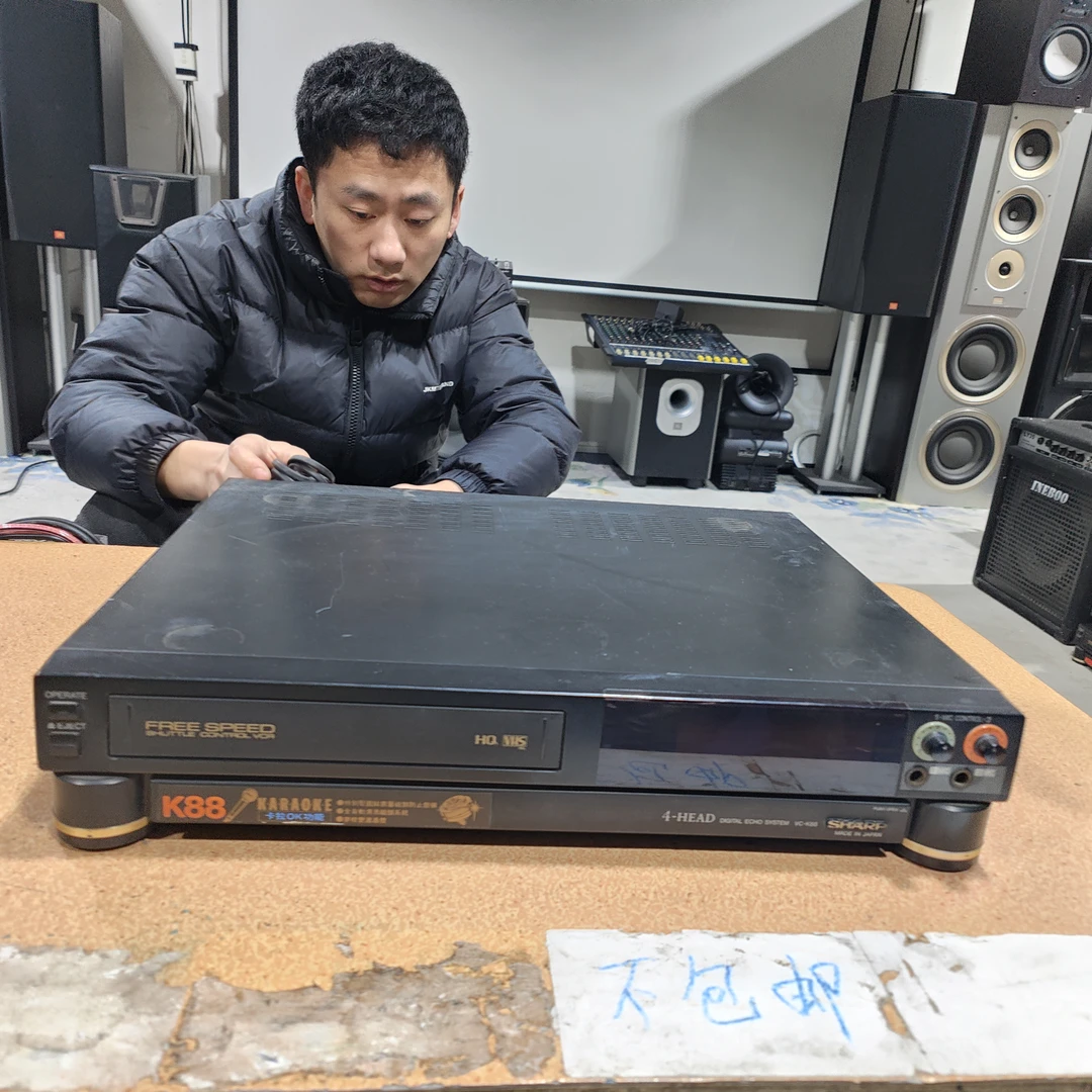8新 Sharp/夏普 二手 夏普K88录像机，蒙包，不知好坏，不带线材