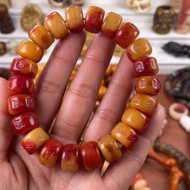 驼骨其他骆驼骨桶珠14