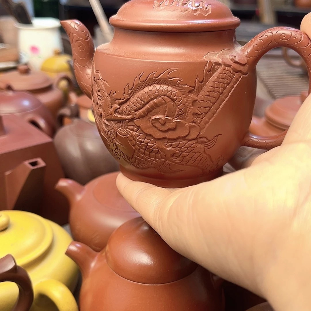 茶壶紫砂全手工制作