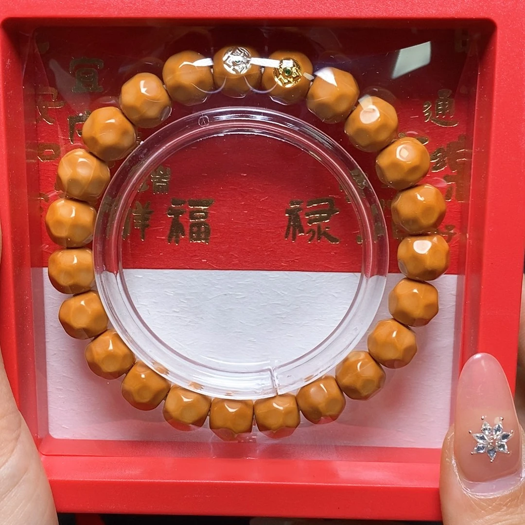 猴头核桃手串金银双标小奶酪尺寸10+全品单号142号