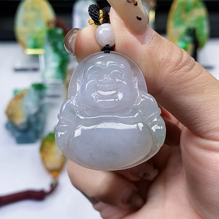 颈饰未镶嵌翡翠翡翠A货