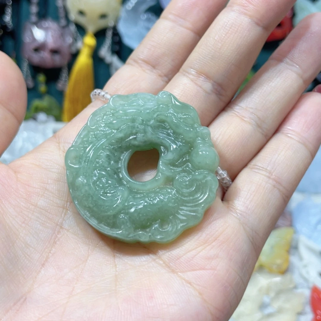 【闪购商品】未镶嵌岫玉颈饰20吊坠