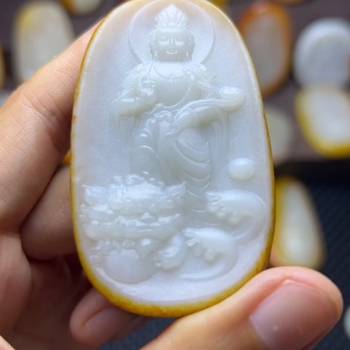 颈饰未镶嵌和田玉