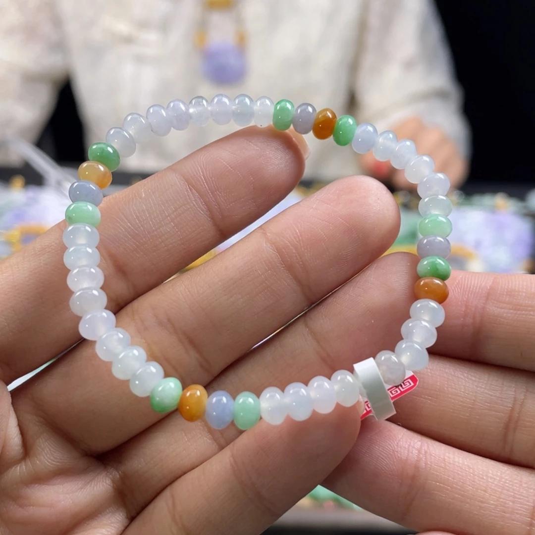 未镶嵌手串翡翠代编织