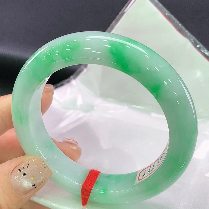 未镶嵌手镯翡翠正圈54.5