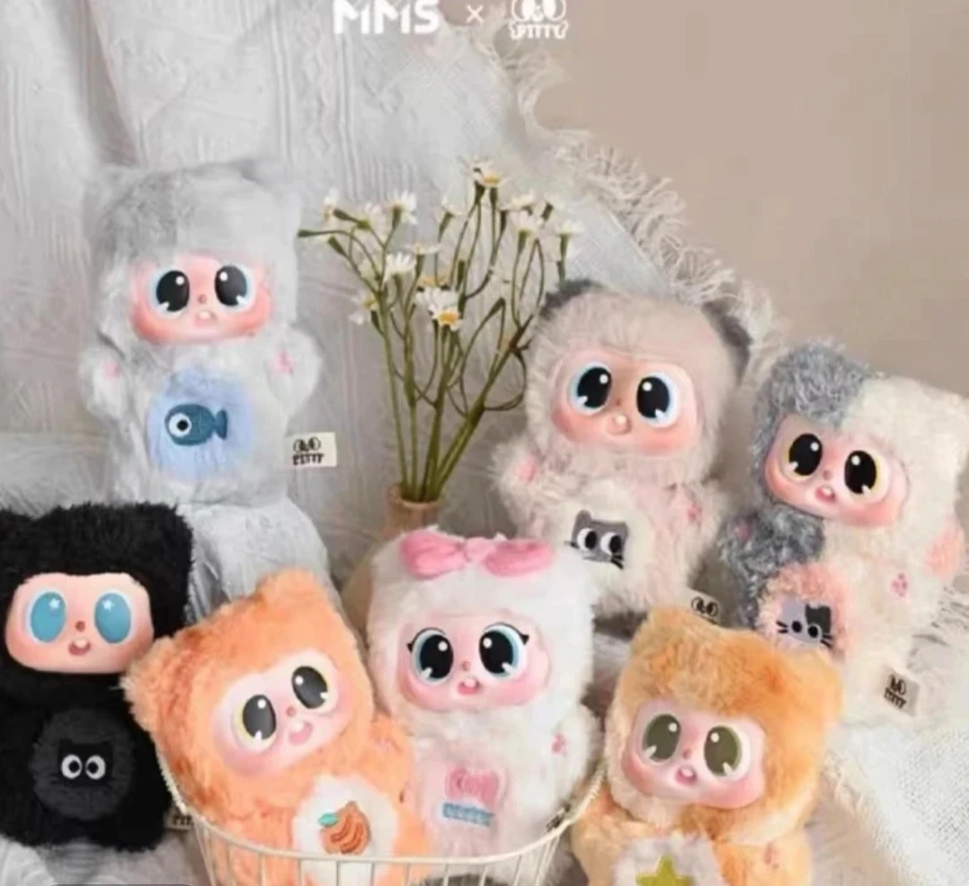（盲盒代拆）pitty喵喵宿舍系列搪胶毛绒盲盒