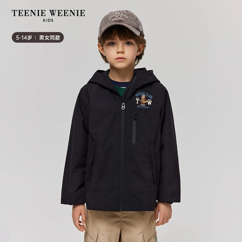 TeenieWeenie Kids小熊童装25春秋三防夹克外套TKJJ258C75I