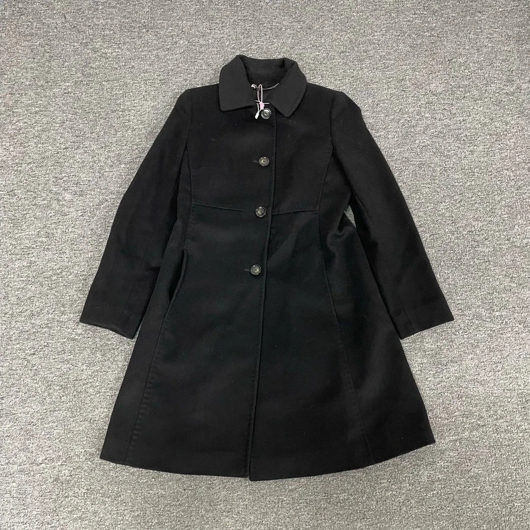 99新 MaxMara weekend 羊毛大衣 5935447 嘉兴 黑色