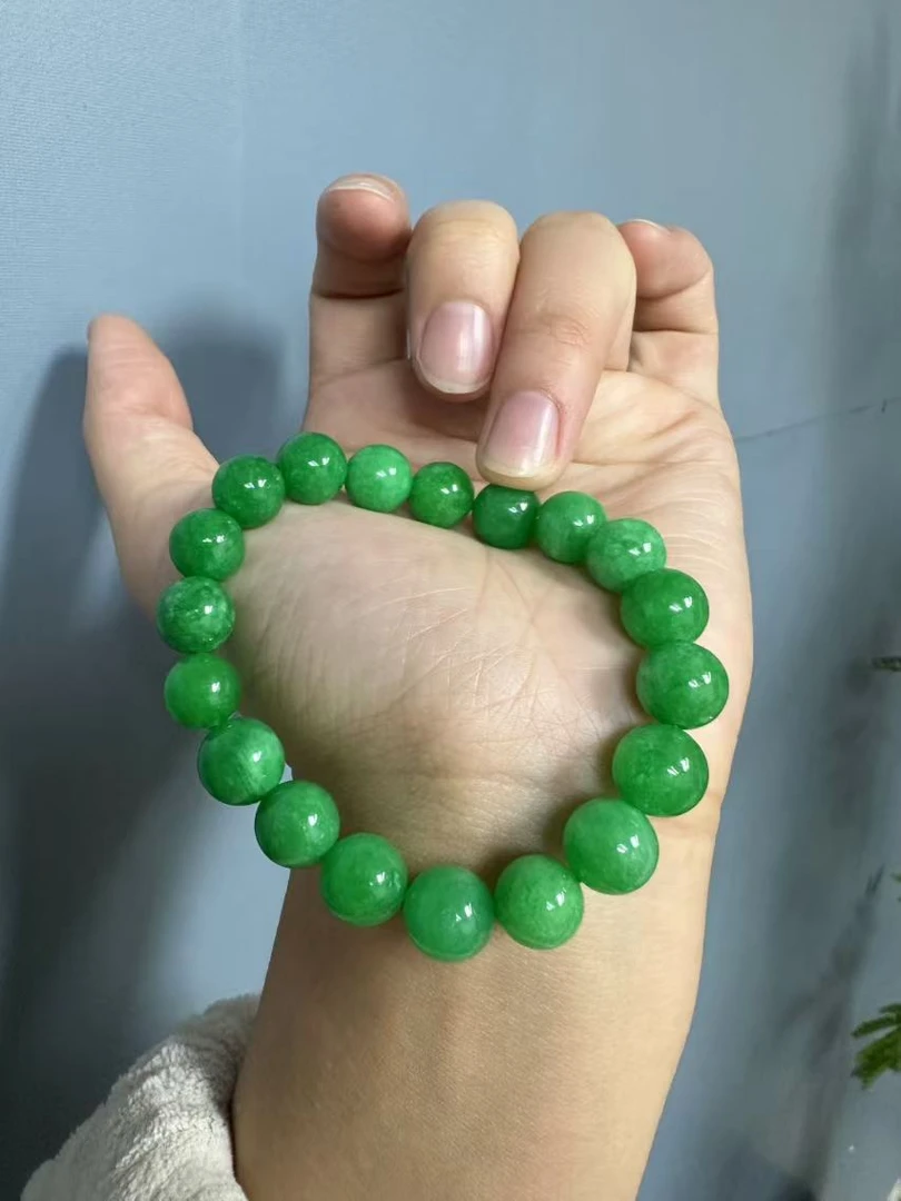 翡翠10mm手链手串手链
