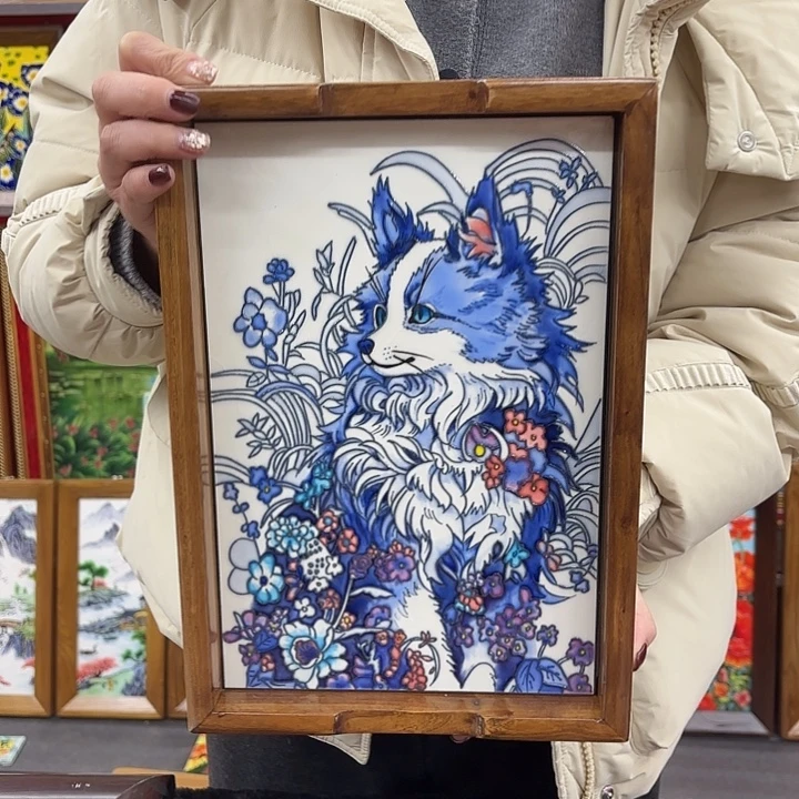 瓷板画瓷板画23/33托盘