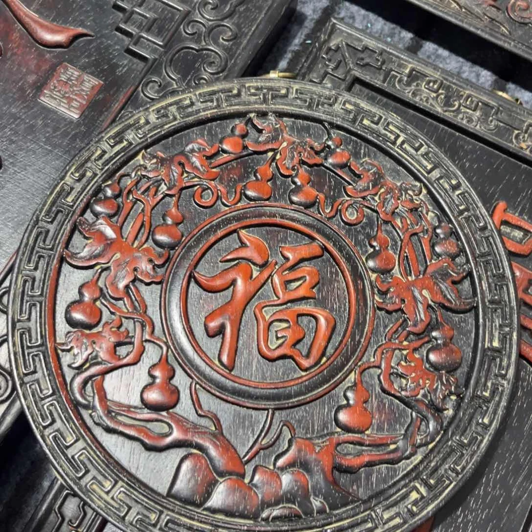 木非洲紫檀木雕牌匾挂匾