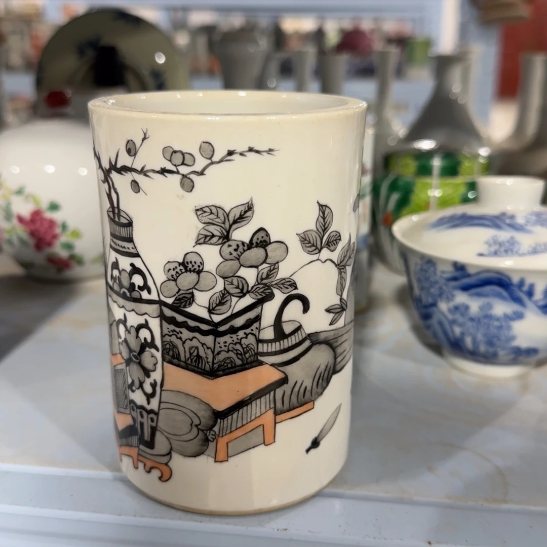 手绘瓷器全部处理