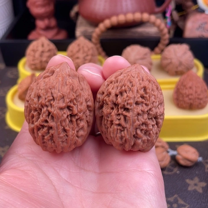 吊坠文玩核桃轻**风蒜头35