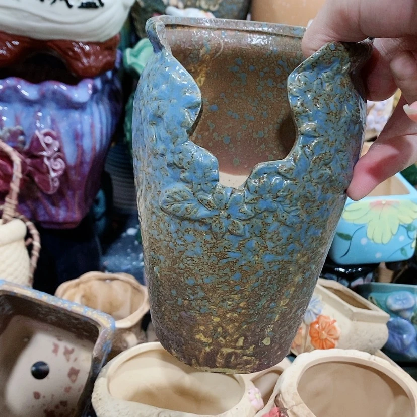 【闪购商品】陶瓷陶瓷花盆，多肉花盆