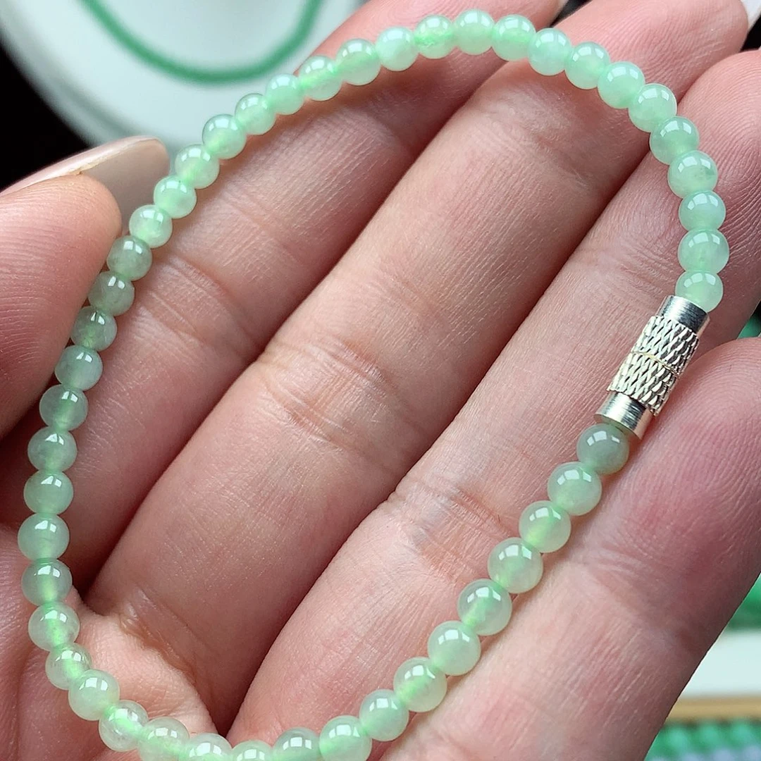 未镶嵌手链翡翠翡翠