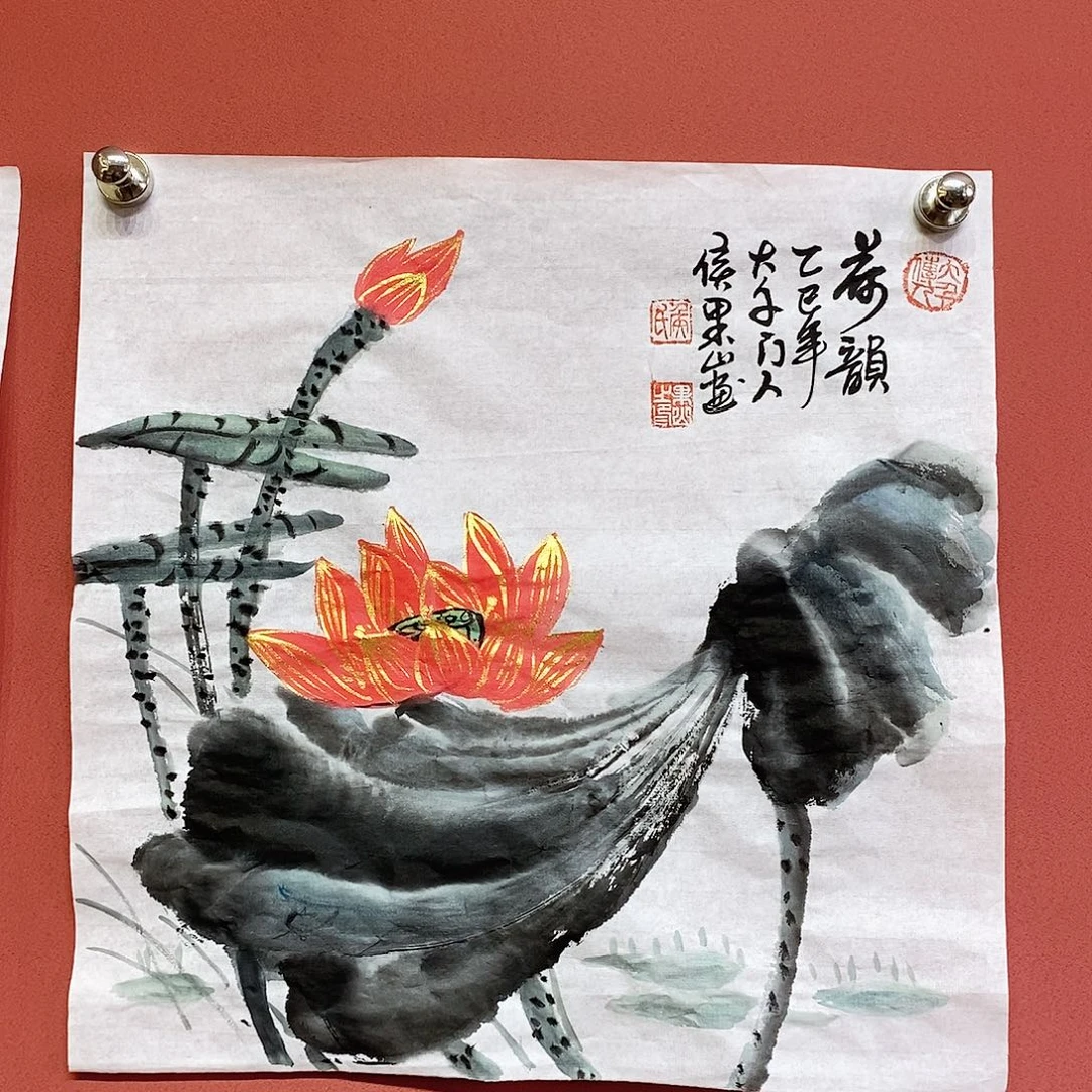 国画大风堂嫡传-侯果山老师作品路