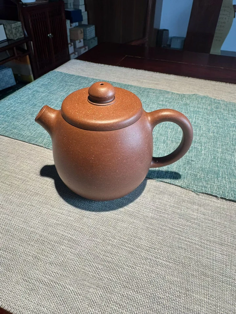 梅红存全手工制作巨轮壶容量260CC