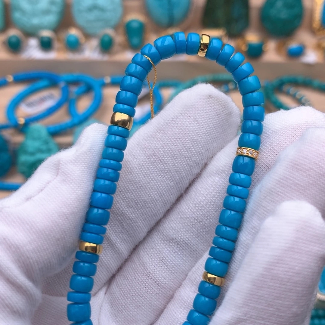 未镶嵌绿松石珠宝奇石