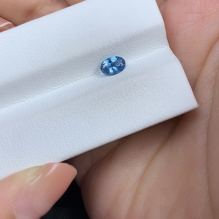 海蓝宝石裸石未镶嵌4x6超级圣玛利亚海蓝宝