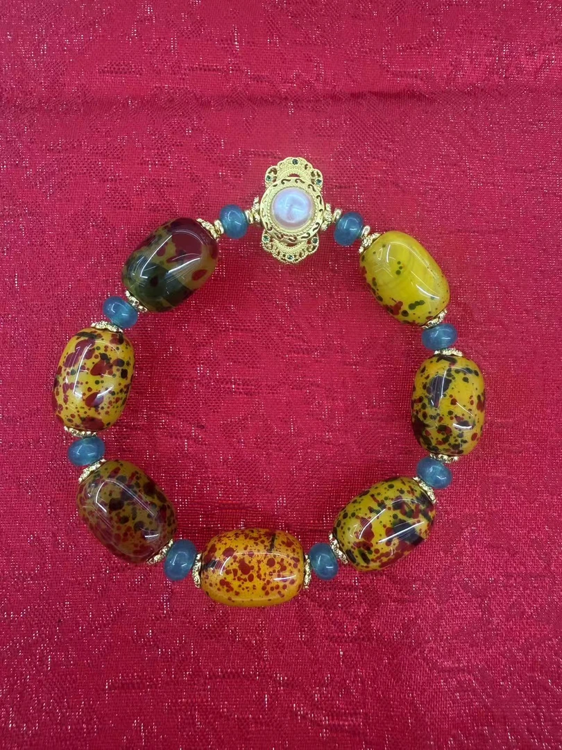 非金属珐琅项链   霏霏强烈推荐 霏霏高端首饰手串