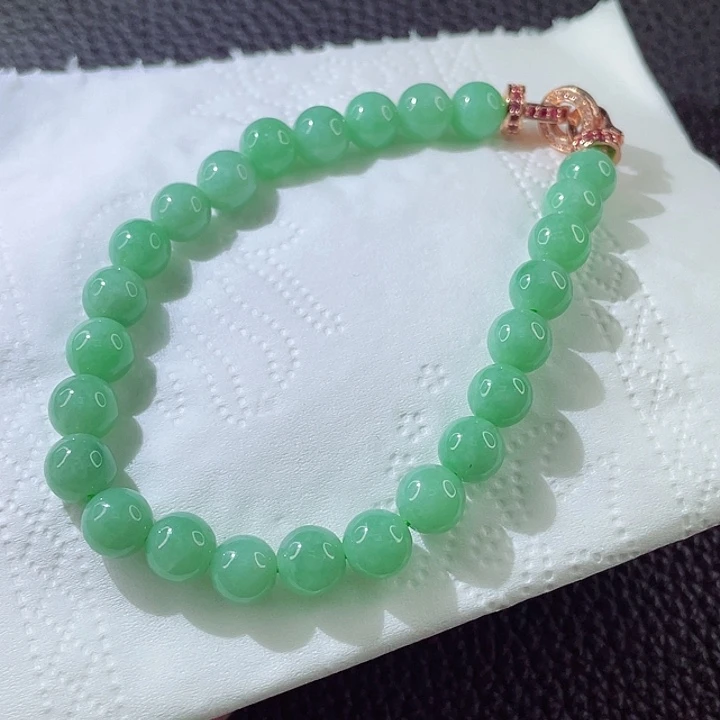 翡翠手链未镶嵌翡翠