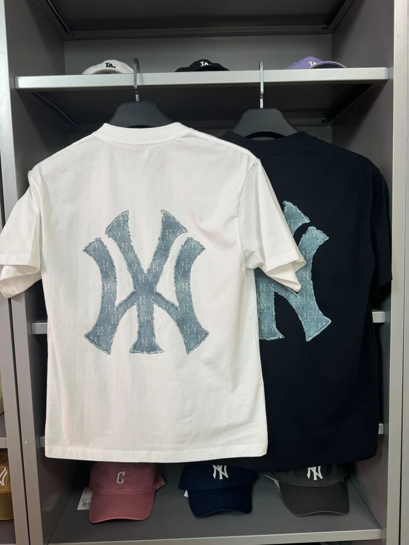 NY款情侣款纯棉T恤透气户外休闲印花