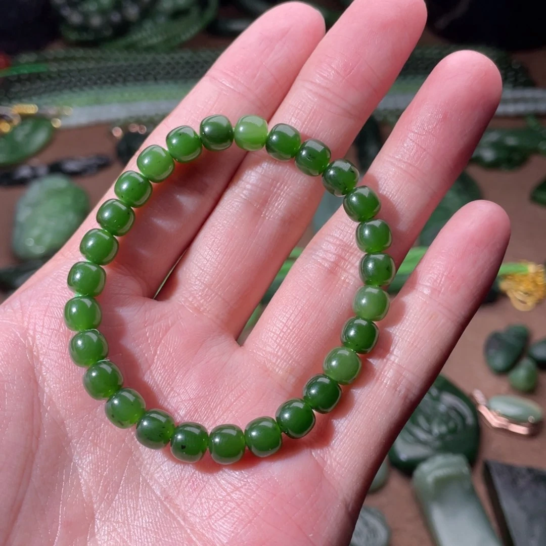 和田玉（碧玉）未镶嵌颈饰