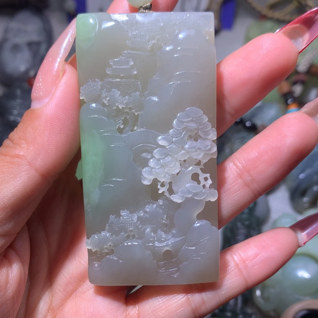 颈饰未镶嵌和田玉