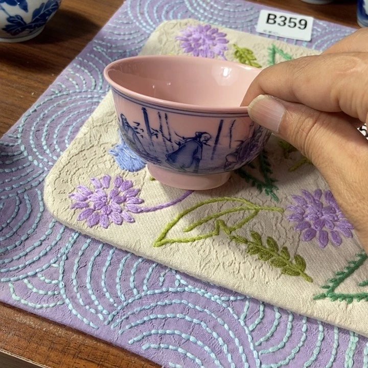 瓷片雪*景德镇陶瓷杯子一个