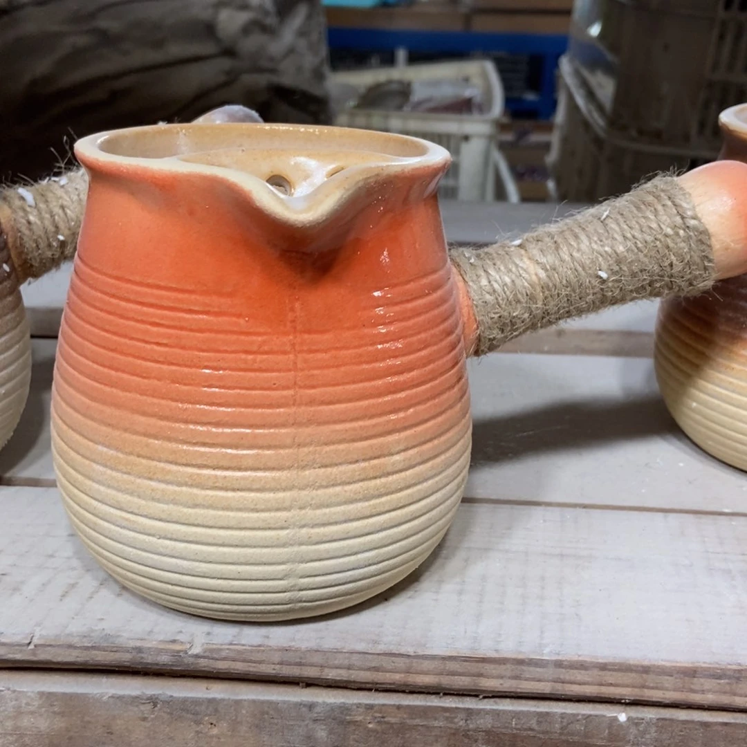 红陶高温陶瓷花盆