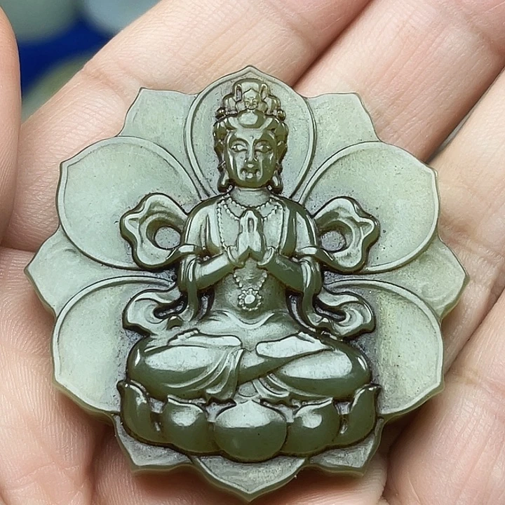 和田玉（青白玉）未镶嵌颈饰