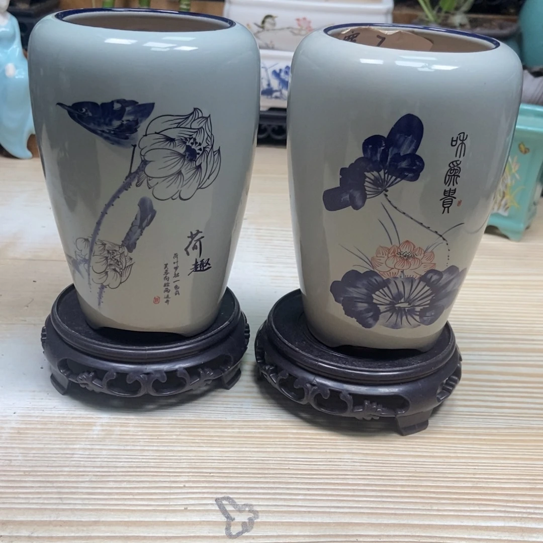 瓷片陶瓷花盆陶瓷艺术