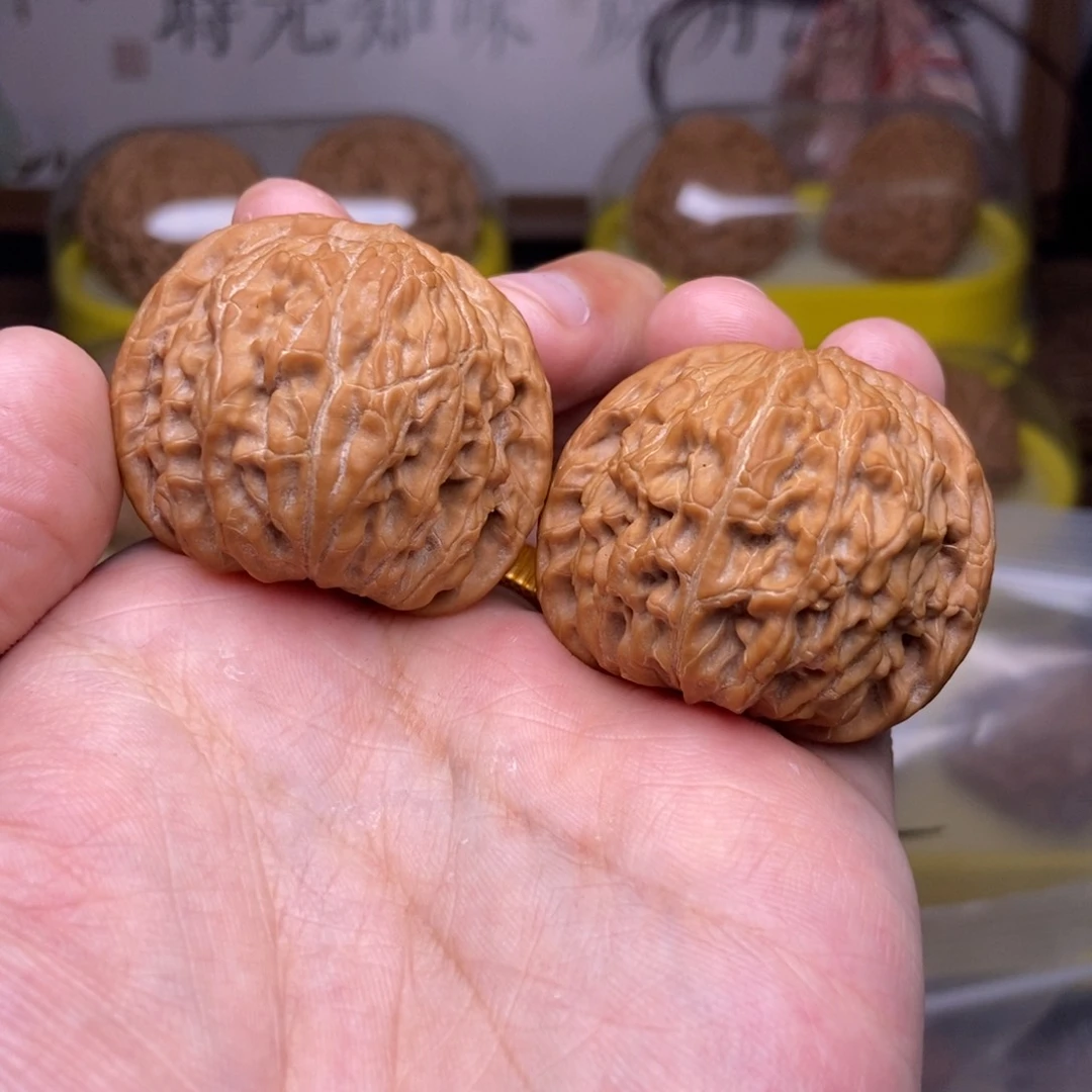 文玩核桃吊坠全品38.5尺磨盘a02