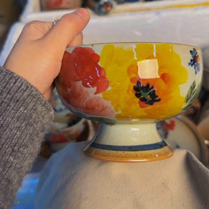 瓷片景德镇陶瓷手工手绘